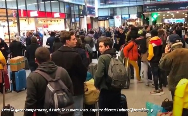 新型コロナでパリ首都圏から120万人が大移動、ウイルスと差別も拡散